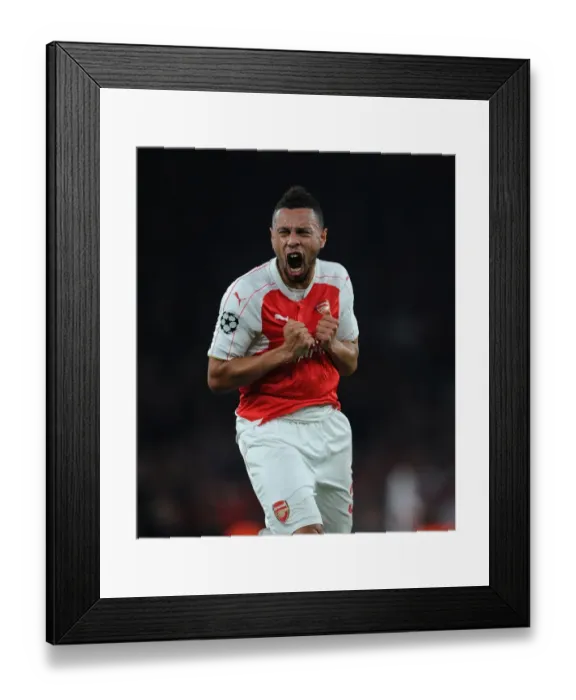 Framed Print : Coquelin's Stunner: Arsenal Stuns Bayern Munich with Opener in Champions League Showdown (2015) Framed Print : Coquelin's Stunner: Arsenal Stuns Bayern Munich with Opener in Champions League Showdown (2015)