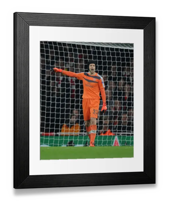 Framed Print : Arsenal vs. FC Bayern Munich: Petr Cech in Action - UEFA Champions League 2015 / 16 Framed Print : Arsenal vs. FC Bayern Munich: Petr Cech in Action - UEFA Champions League 2015 / 16