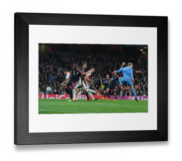 Framed Print : Arsenal's Olivier Giroud Stuns Bayern Munich with Epic Goal in Champions League Framed Print : Arsenal's Olivier Giroud Stuns Bayern Munich with Epic Goal in Champions League