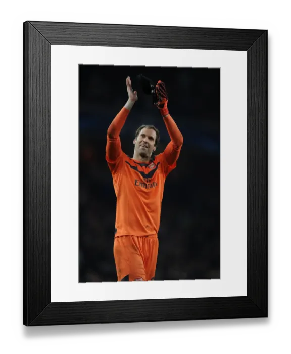 Framed Print : Petr Cech's Triumphant Moment: Arsenal Defeats Bayern Munich in Champions League Showdown Framed Print : Petr Cech's Triumphant Moment: Arsenal Defeats Bayern Munich in Champions League Showdown