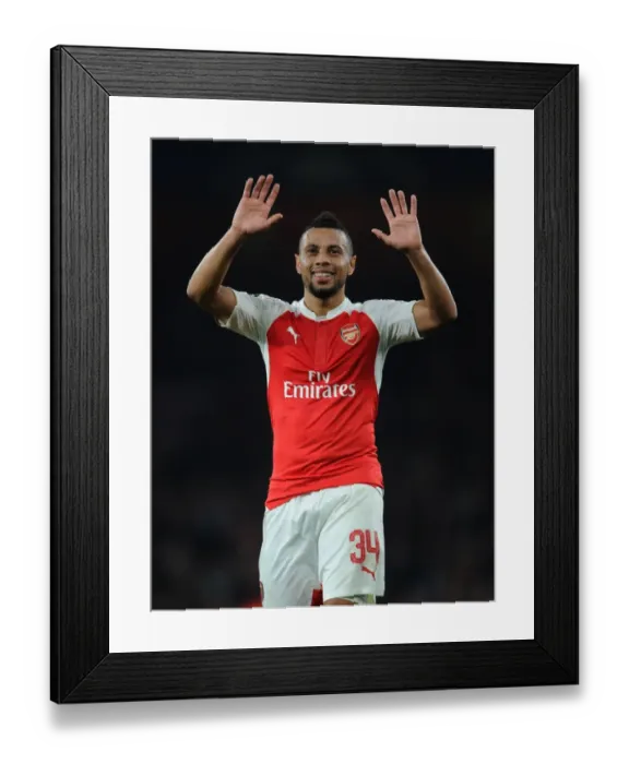 Framed Print : Coquelin's Stunner: Arsenal's Upset Victory Over Bayern Munich in the Champions League Framed Print : Coquelin's Stunner: Arsenal's Upset Victory Over Bayern Munich in the Champions League