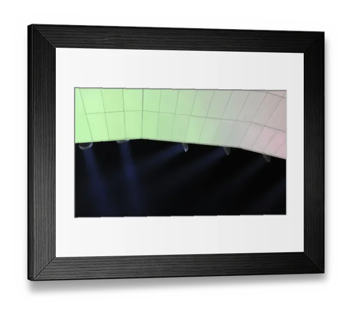 Framed Print : Battle of the Champions: Arsenal FC vs. FC Bayern Munich Under the Emirates Lights