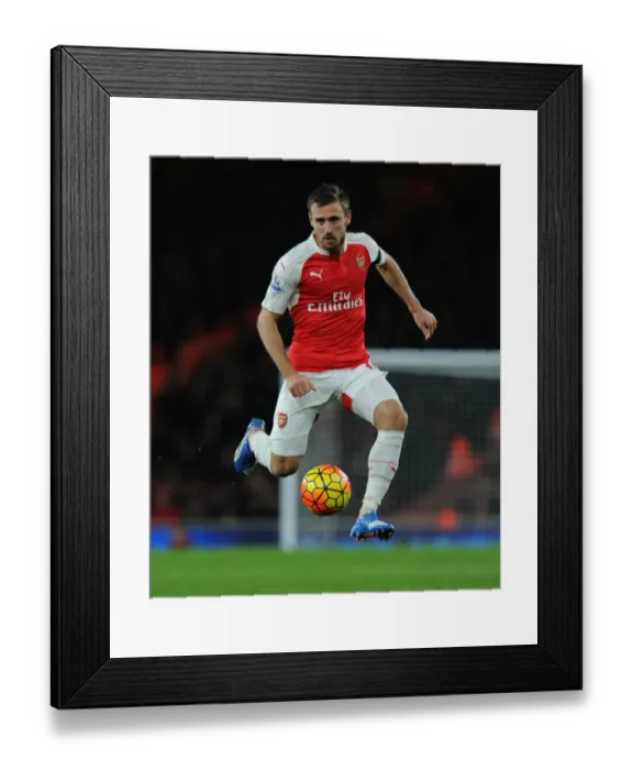 Framed Print : Monreal in Action: Arsenal vs. Everton, 2015 / 16 Premier League, Emirates Stadium Framed Print : Monreal in Action: Arsenal vs. Everton, 2015 / 16 Premier League, Emirates Stadium