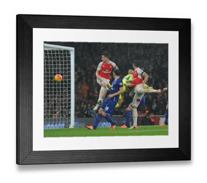 Framed Print : Koscielny's Pressure-Cooker Goal: Arsenal's Triumph Over Everton (2015 / 16) Framed Print : Koscielny's Pressure-Cooker Goal: Arsenal's Triumph Over Everton (2015 / 16)