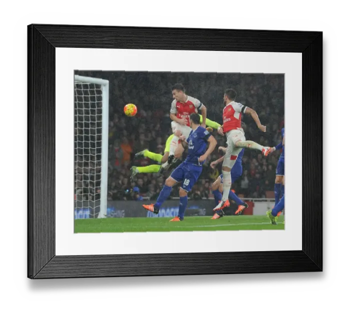Framed Print : Koscielny's Pressure-Cooker Goal: Arsenal vs. Everton, 2015 / 16 Framed Print : Koscielny's Pressure-Cooker Goal: Arsenal vs. Everton, 2015 / 16