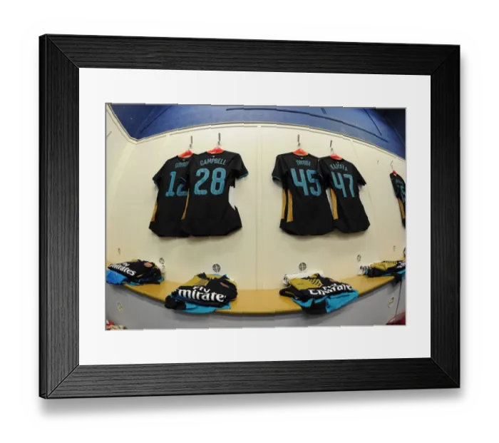 Framed Print : Arsenal's Preparations: A Peek into the Changing Room before Sheffield Wednesday vs Arsenal, Capital One Cup 2015-16 Framed Print : Arsenal's Preparations: A Peek into the Changing Room before Sheffield Wednesday vs Arsenal, Capital One Cup 2015-16