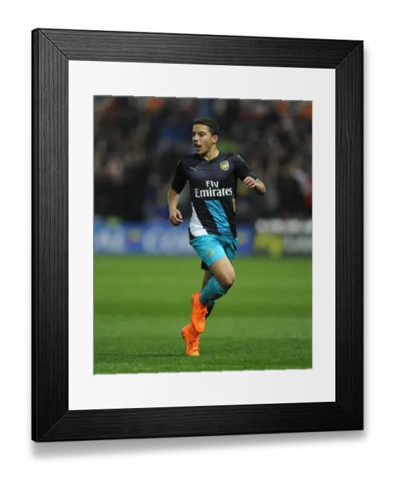 Framed Print : Ismael Bennacer in Action: Arsenal's Midfield Star Shines in Capital One Cup Clash against Sheffield Wednesday Framed Print : Ismael Bennacer in Action: Arsenal's Midfield Star Shines in Capital One Cup Clash against Sheffield Wednesday