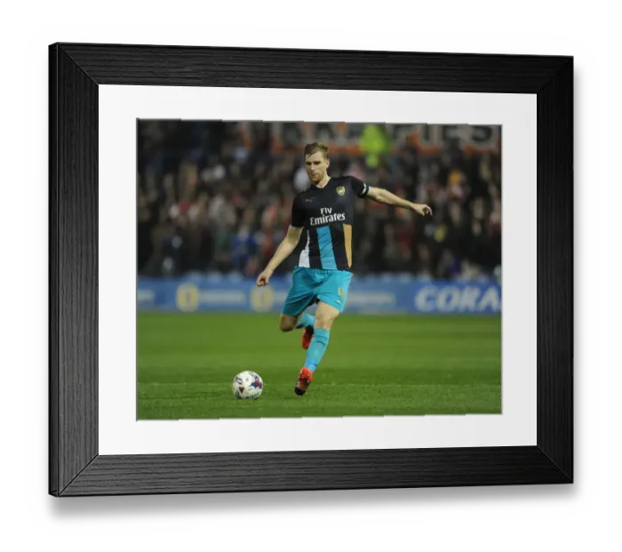 Framed Print : Per Mertesacker in Action: Arsenal's Defensive Battle at Sheffield Wednesday (Capital One Cup 2015-16) Framed Print : Per Mertesacker in Action: Arsenal's Defensive Battle at Sheffield Wednesday (Capital One Cup 2015-16)
