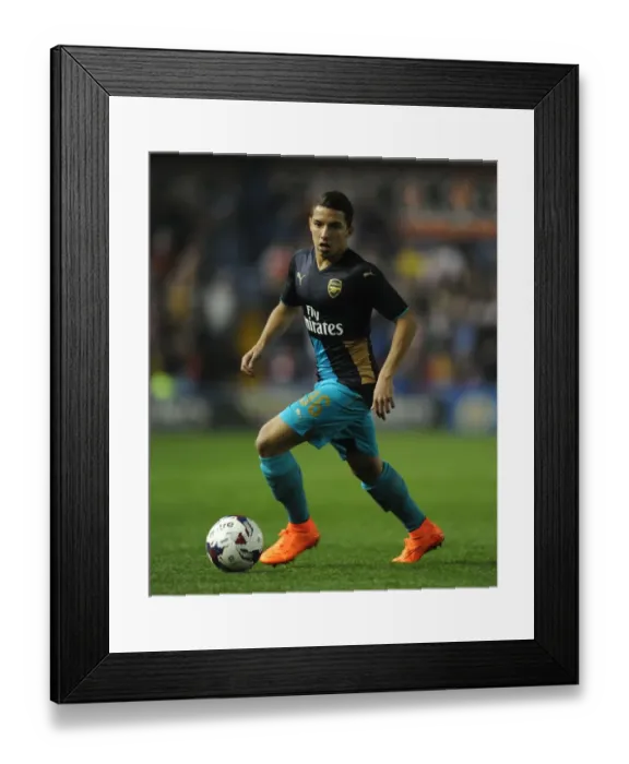 Framed Print : Ismael Bennacer in Action: Arsenal's Midfield Maestro Shines in Capital One Cup Clash against Sheffield Wednesday Framed Print : Ismael Bennacer in Action: Arsenal's Midfield Maestro Shines in Capital One Cup Clash against Sheffield Wednesday