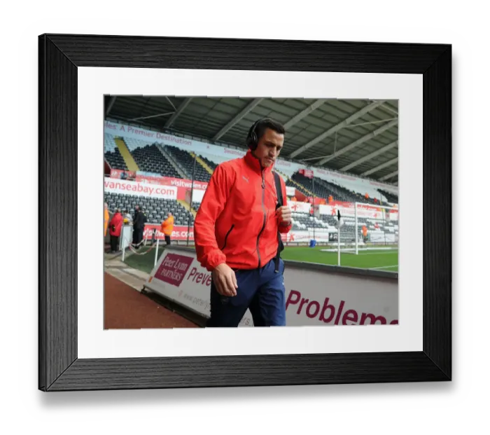 Framed Print : Alexis Sanchez's Arrival at Swansea City: Premier League Showdown, October 2015 Framed Print : Alexis Sanchez's Arrival at Swansea City: Premier League Showdown, October 2015