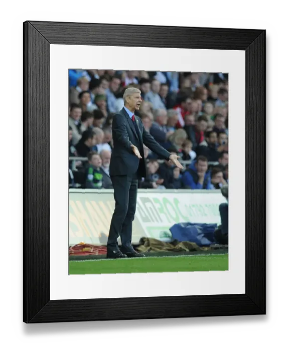 Framed Print : Arsene Wenger at Swansea City: Arsenal vs. Swansea City, Premier League 2015-16 Framed Print : Arsene Wenger at Swansea City: Arsenal vs. Swansea City, Premier League 2015-16