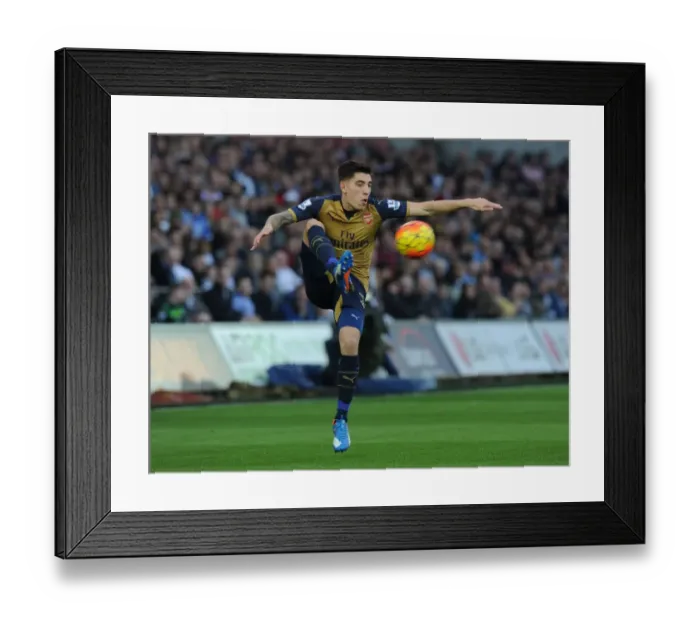 Framed Print : Hector Bellerin: In Action Against Swansea City, Premier League 2015-16 Framed Print : Hector Bellerin: In Action Against Swansea City, Premier League 2015-16