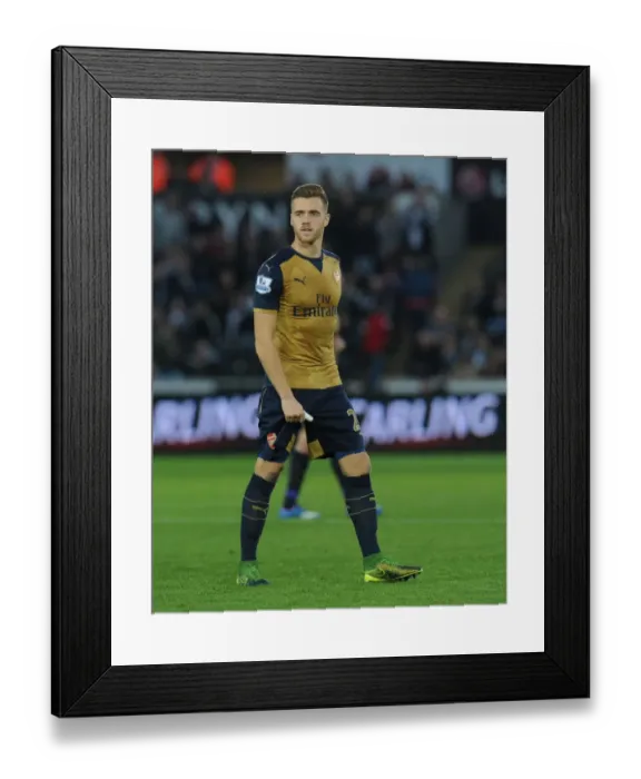Framed Print : Calum Chambers in Action: Arsenal vs Swansea City, 2015-16 Premier League Framed Print : Calum Chambers in Action: Arsenal vs Swansea City, 2015-16 Premier League
