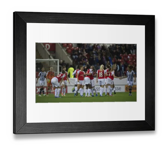 Framed Print : Arsenal Ladies vs Notts County Ladies: FA WSL Continental Cup Final (November 1, 2015)
