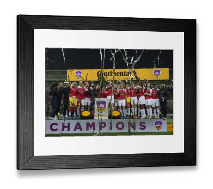 Framed Print : Arsenal Ladies v Notts County Ladies FA WSL Continental Cup Final 1 / 11 / 2015