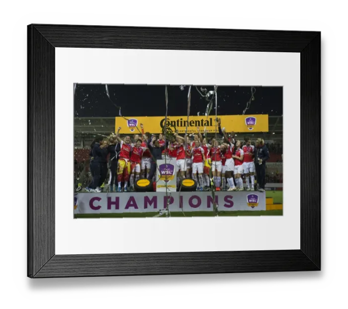 Framed Print : Arsenal Ladies vs Notts County Ladies: FA WSL Continental Cup Final (November 1, 2015)