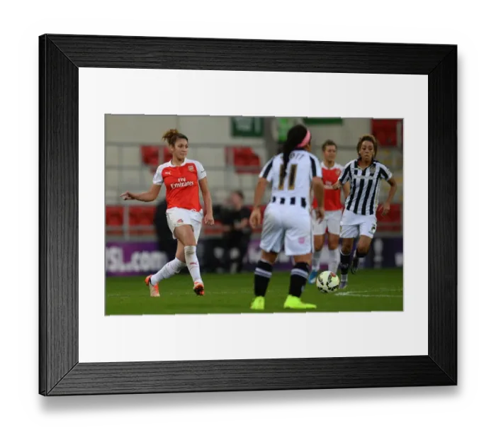 Framed Print : Arsenal Ladies vs. Notts County Ladies: FA WSL Continental Cup Final (November 1, 2015)