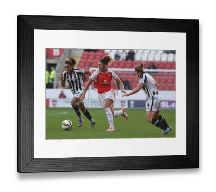 Framed Print : Arsenal Ladies v Notts County Ladies FA WSL Continental Cup Final 1 / 11 / 2015 Framed Print : Arsenal Ladies v Notts County Ladies FA WSL Continental Cup Final 1 / 11 / 2015
