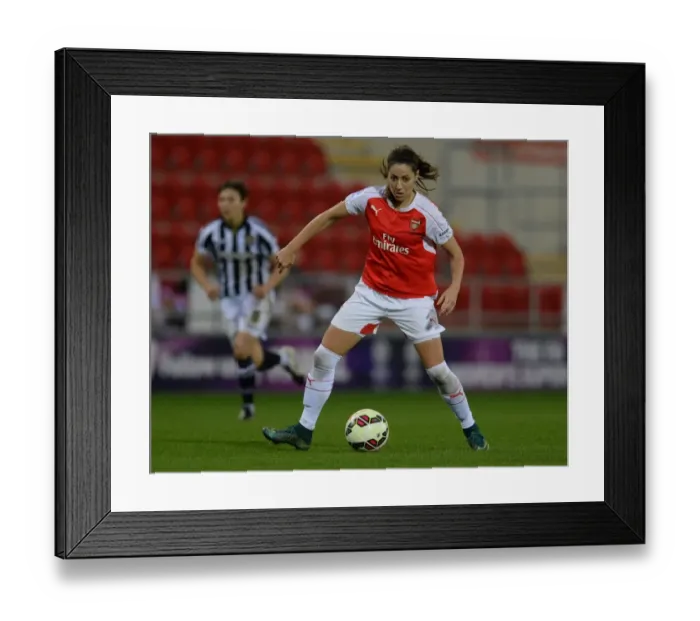 Framed Print : Arsenal Ladies vs Notts County Ladies: FA WSL Continental Cup Final (November 1, 2015)