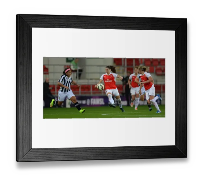 Framed Print : FA WSL Continental Cup Final 2015: Arsenal Ladies vs Notts County Ladies Framed Print : FA WSL Continental Cup Final 2015: Arsenal Ladies vs Notts County Ladies