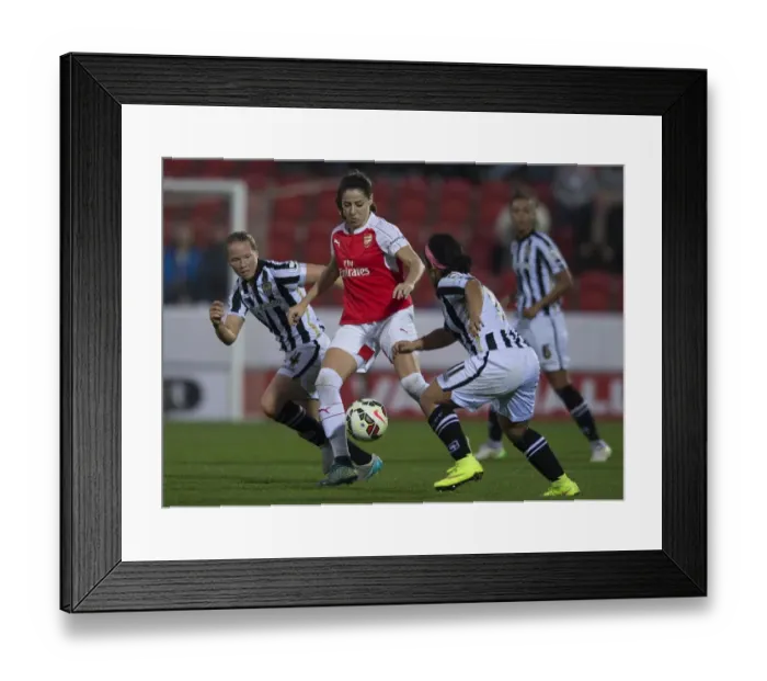 Framed Print : Arsenal Ladies vs Notts County Ladies: FA WSL Continental Cup Final (November 1, 2015)