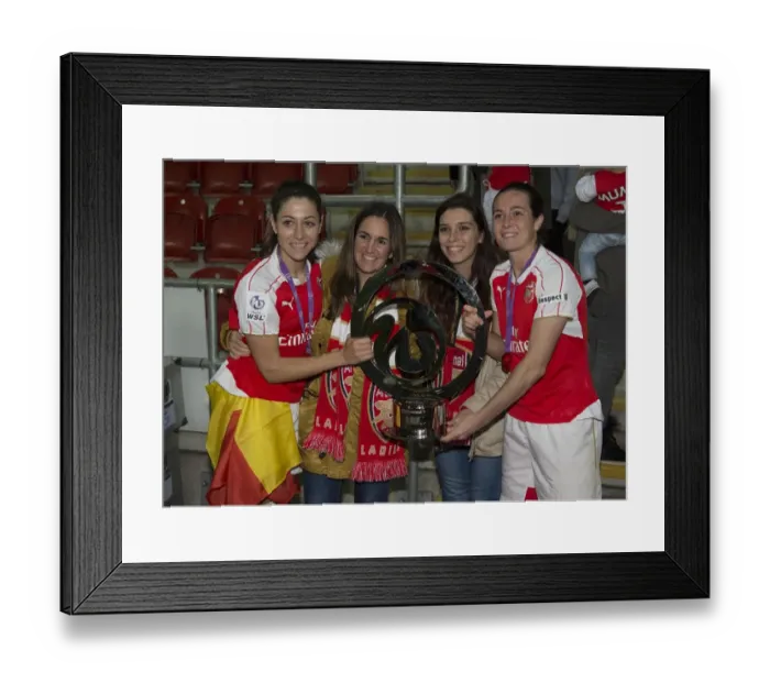 Framed Print : Arsenal Ladies v Notts County Ladies FA WSL Continental Cup Final 1 / 11 / 2015