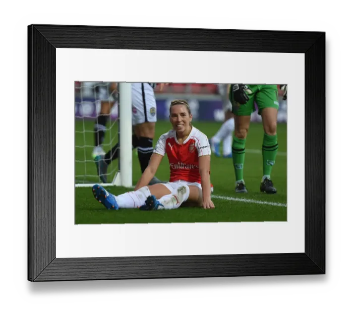 Framed Print : Arsenal Ladies vs Notts County Ladies: FA WSL Continental Cup Final (November 1, 2015)