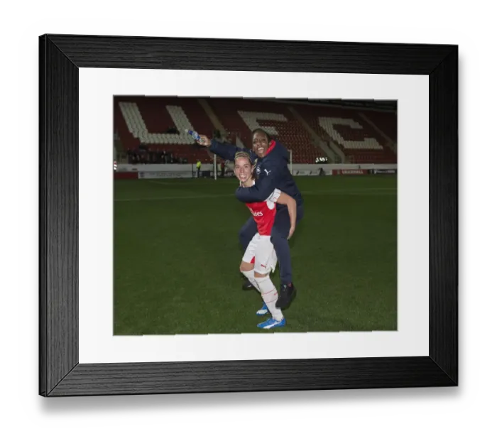 Framed Print : Arsenal Ladies vs Notts County Ladies: FA WSL Continental Cup Final (November 1, 2015)