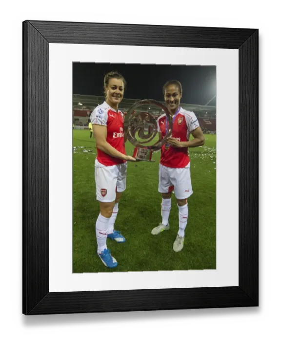 Framed Print : Arsenal Ladies vs Notts County Ladies: FA WSL Continental Cup Final (November 1, 2015)