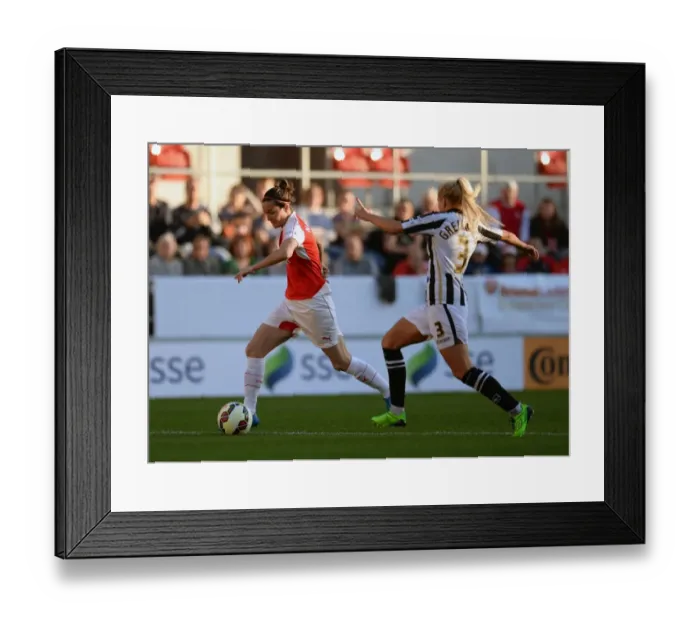 Framed Print : Arsenal Ladies v Notts County Ladies FA WSL Continental Cup Final 1 / 11 / 2015 Framed Print : Arsenal Ladies v Notts County Ladies FA WSL Continental Cup Final 1 / 11 / 2015