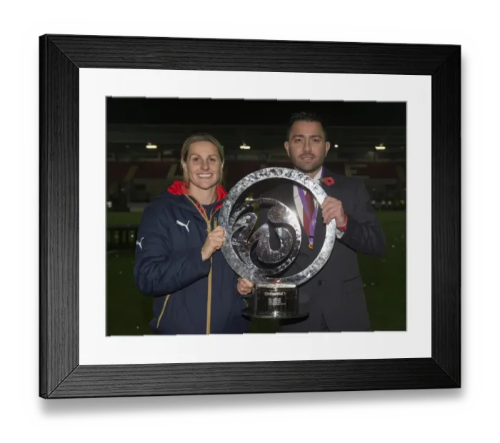Framed Print : Arsenal Ladies vs Notts County Ladies: FA WSL Continental Cup Final (November 1, 2015)