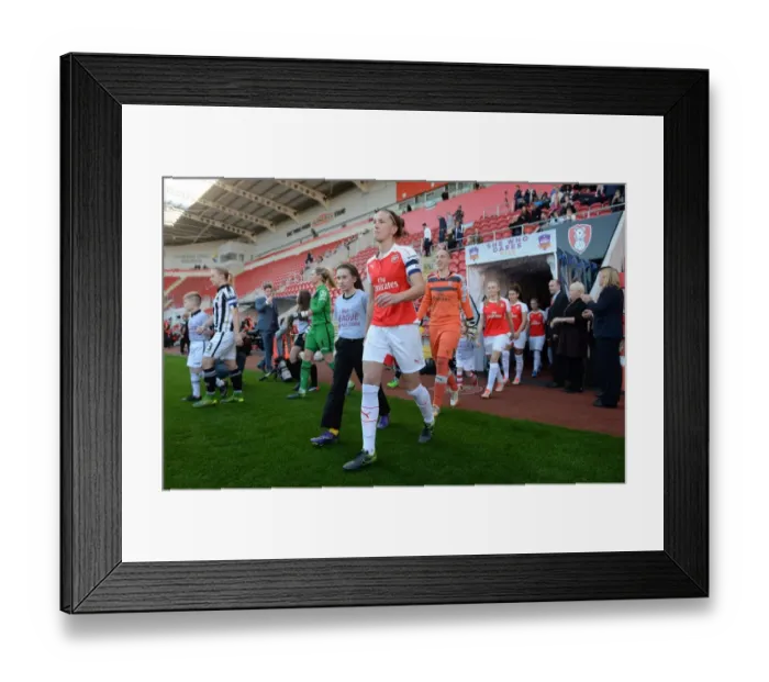 Framed Print : FA WSL Continental Cup Final: Arsenal Ladies vs. Notts County Ladies (November 1, 2015) Framed Print : FA WSL Continental Cup Final: Arsenal Ladies vs. Notts County Ladies (November 1, 2015)