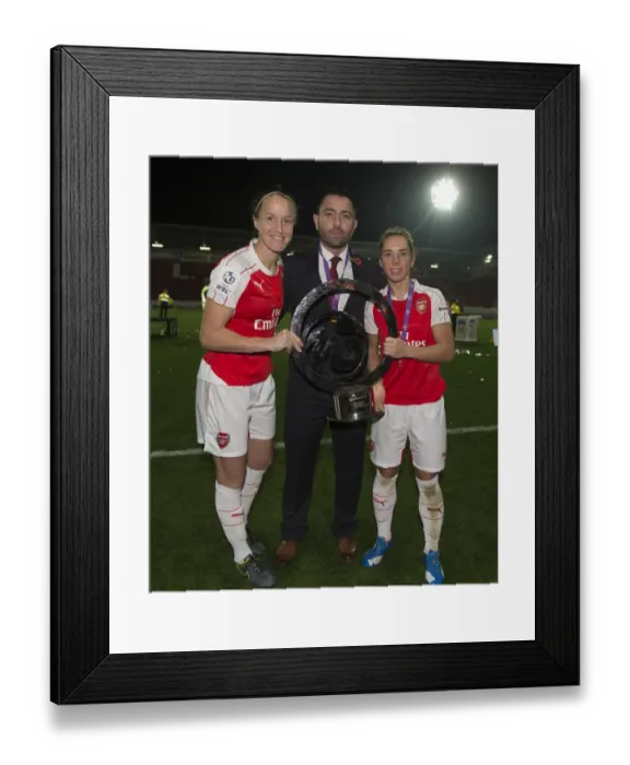 Framed Print : Arsenal Ladies vs. Notts County Ladies: FA WSL Continental Cup Final (November 1, 2015)