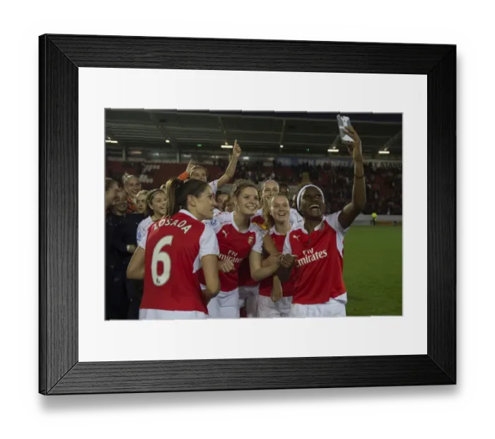 Framed Print : FA WSL Continental Cup Final 2015: Arsenal Ladies vs Notts County Ladies Framed Print : FA WSL Continental Cup Final 2015: Arsenal Ladies vs Notts County Ladies