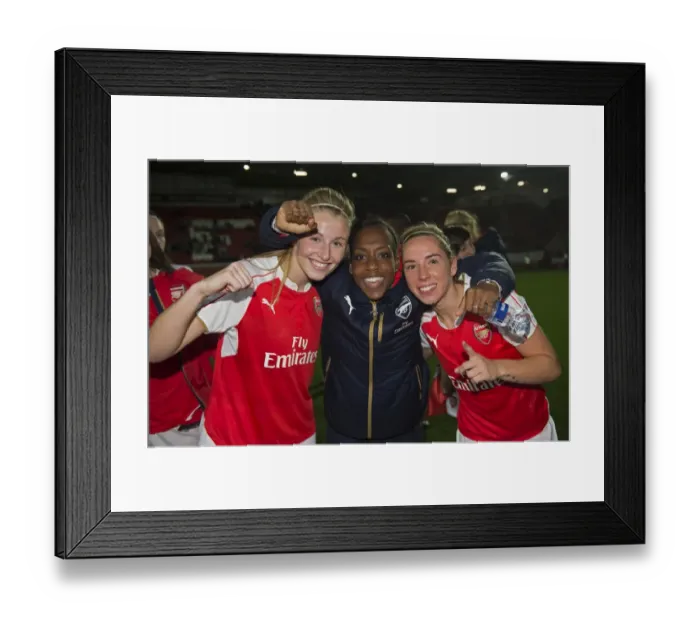 Framed Print : Arsenal Ladies vs Notts County Ladies: FA WSL Continental Cup Final (November 1, 2015) Framed Print : Arsenal Ladies vs Notts County Ladies: FA WSL Continental Cup Final (November 1, 2015)