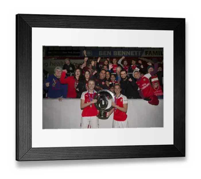 Framed Print : Arsenal Ladies vs Notts County Ladies: FA WSL Continental Cup Final (November 1, 2015)