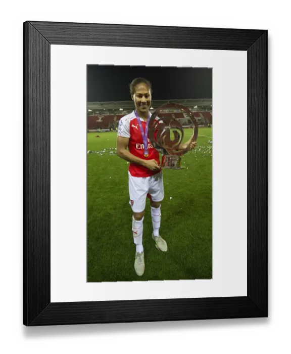 Framed Print : Arsenal Ladies vs Notts County Ladies: FA WSL Continental Cup Final 2015