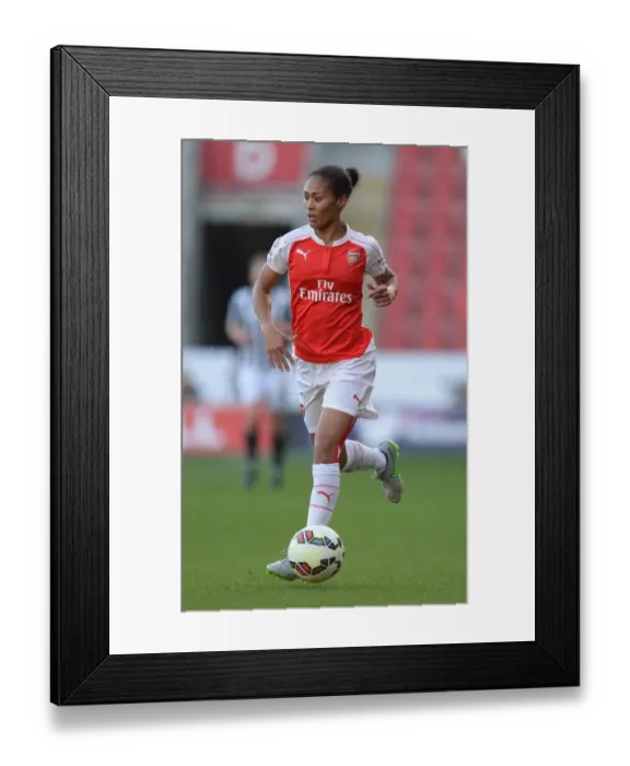 Framed Print : Arsenal Ladies vs Notts County Ladies: FA WSL Continental Cup Final (November 1, 2015)