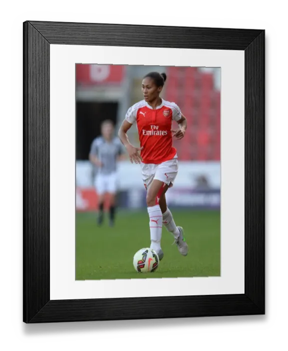 Framed Print : Arsenal Ladies vs Notts County Ladies: FA WSL Continental Cup Final (November 1, 2015)