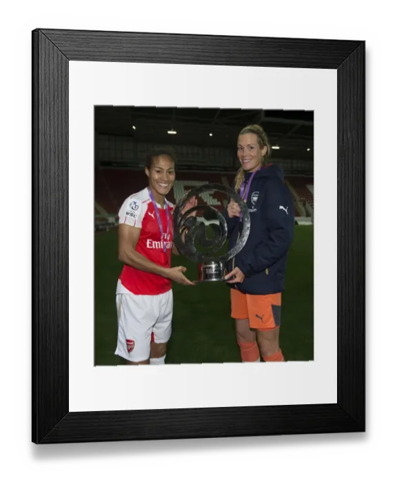Framed Print : Arsenal Ladies vs Notts County Ladies: FA WSL Continental Cup Final (November 1, 2015)