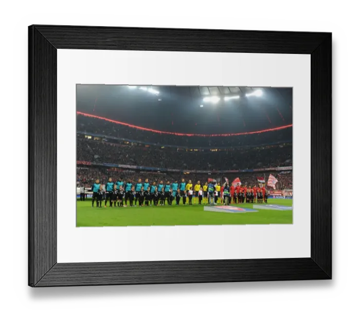 Framed Print : Arsenal vs. Bayern Munich: UEFA Champions League Showdown, Munich 2015 Framed Print : Arsenal vs. Bayern Munich: UEFA Champions League Showdown, Munich 2015