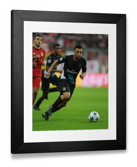 Framed Print : Coquelin's Battle: Arsenal vs. Bayern Munich, UEFA Champions League (2015-16) Framed Print : Coquelin's Battle: Arsenal vs. Bayern Munich, UEFA Champions League (2015-16)