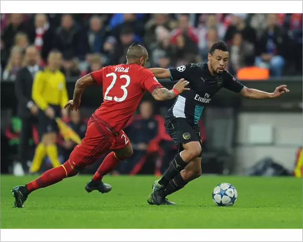 Clash of Titans: Sanchez vs. Vidal - Arsenal's Star Forward vs. Bayern's Midfield Maestro in the UEFA Champions League Showdown