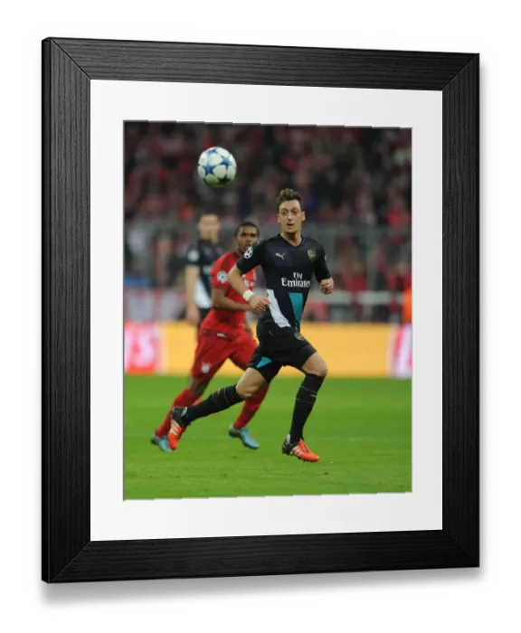 Framed Print : Mesut Ozil: Battle at the Allianz Arena - Bayern Munich vs Arsenal, UEFA Champions League, 2015 Framed Print : Mesut Ozil: Battle at the Allianz Arena - Bayern Munich vs Arsenal, UEFA Champions League, 2015