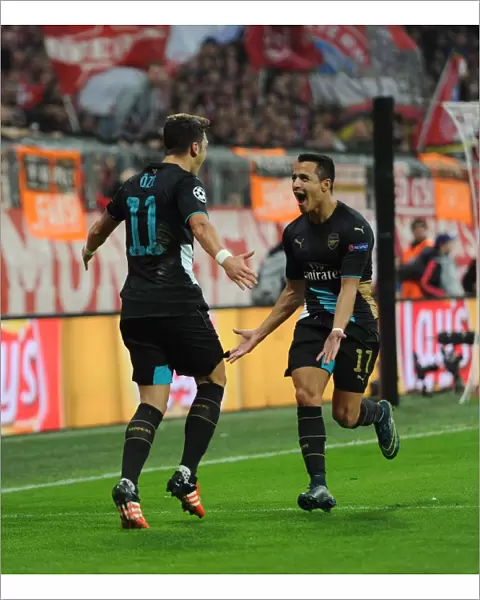 Mesut Ozil's Disallowed Goal: Bayern Munich vs. Arsenal, UEFA Champions League, 2015