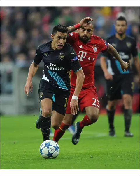 Clash of the Stars: Sanchez vs. Vidal - Bayern Munich vs. Arsenal UEFA Champions League Showdown