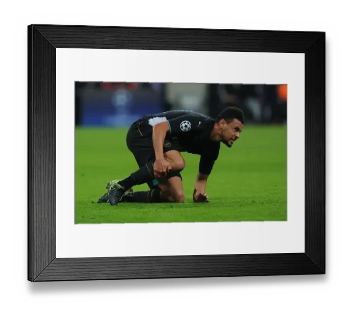Framed Print : Coquelin vs Bayern: Arsenal's Midfielder Faces Off in Champions League Battle Framed Print : Coquelin vs Bayern: Arsenal's Midfielder Faces Off in Champions League Battle