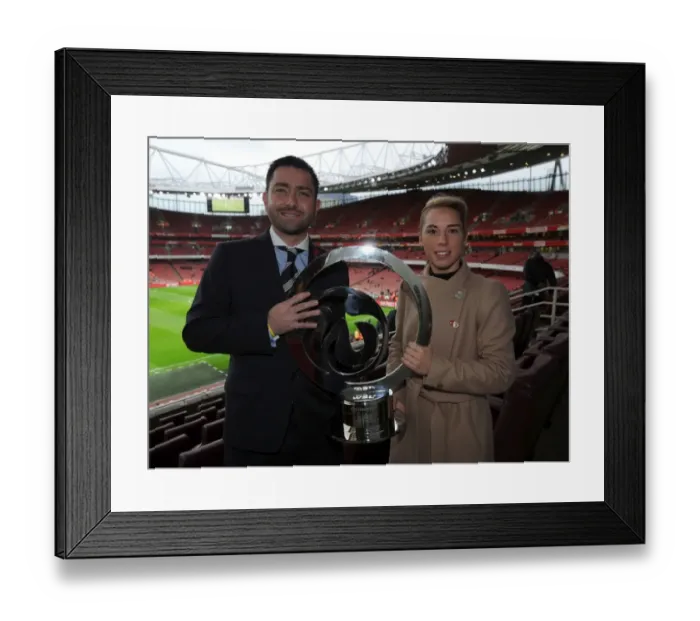 Framed Print : Arsenal and Tottenhotspur: Battle for London - Arsenal's Continental Cup Triumph
