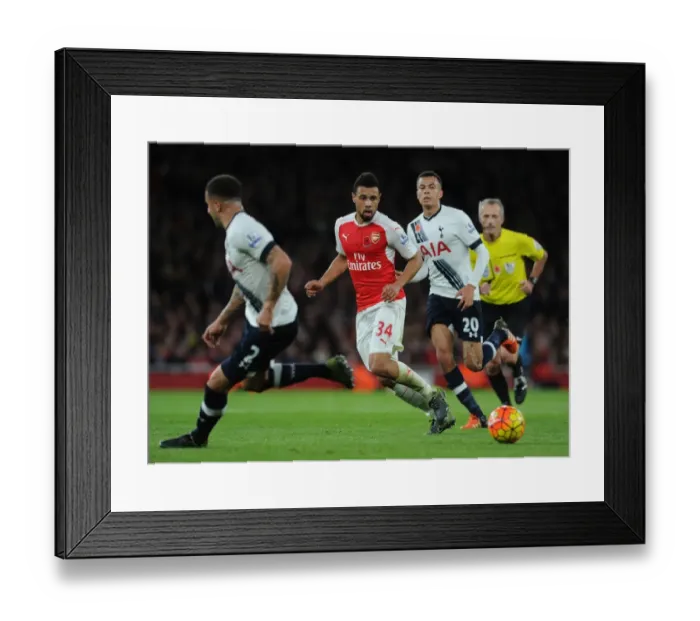 Framed Print : Coquelin vs. Alli: A Midfield Battle of Willas - Arsenal vs. Tottenham, Premier League 2015-16 Framed Print : Coquelin vs. Alli: A Midfield Battle of Willas - Arsenal vs. Tottenham, Premier League 2015-16