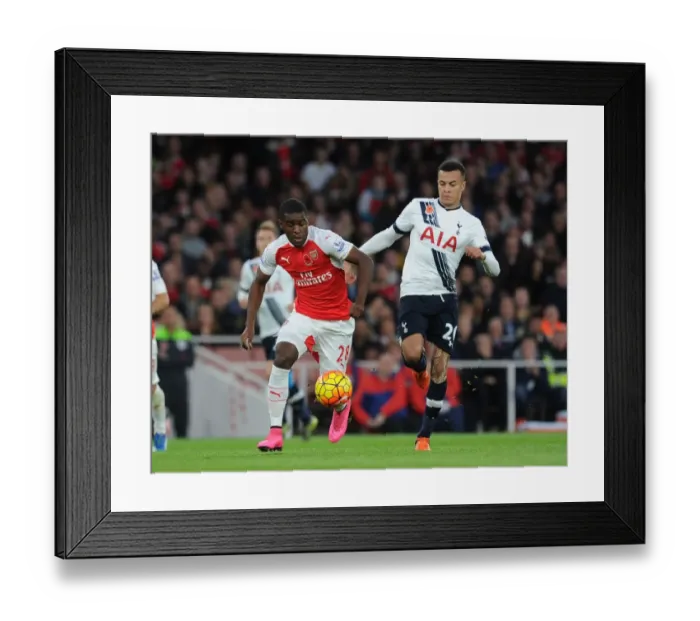 Framed Print : Intense Rivalry: Arsenal vs. Tottenham Clash in the Premier League Framed Print : Intense Rivalry: Arsenal vs. Tottenham Clash in the Premier League